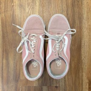 Baby pink vans